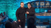 Sträter – Torsten Sträter (r) und Guido Maria Kretschmer (l).; ONE STRÄTER, "Comedy-Show mit Torsten Sträter" Uhr. Torsten Sträter (r) und Guido Maria Kretschmer (l).