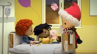 Unser Sandmännchen – Der Sandmann besucht auch die Kinder im Krankenhaus.