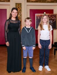 Goldene Note – Isabella Schieferer, Dominik Baumgartner, Mira Hanner.