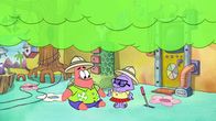 Die Patrick Star Show – L-R: Patrick, Squidina