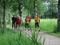 Tele-Gym – Walking-Gruppe mit Peter Schlickenrieder.