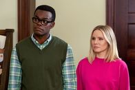 The Good Place – Michael (Ted Danson, l.); Eleanor (Kristen Bell, r.)