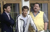 Die Rosenheim-Cops – (v.li.): Tom Mikulla (Christian Lind), Wayne Carpendale (Andreas Zeitler), Joseph Hannesschläger (Korbinian Hofer).