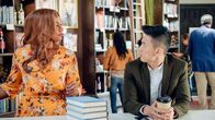 Single Parents – L-R: Poppy Banks (Kimrie Lewis) and Miggy Park (Jake Choi)