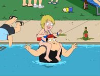 American Dad! – L-R: Jessica, Stan