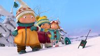Snowsnaps' Winterspiele – Sami kann nicht glauben, dass die Aliens Kontakt mit ihm aufnehmen. Sami kann nicht glauben, dass die Aliens Kontakt mit ihm aufnehmen.
