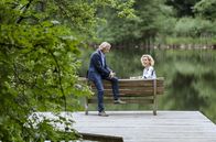 Sturm der Liebe – SENDER: ARD - SENDETITEL: Sturm der Liebe Folge 3003 - UNTERTITEL: - CAPTION: ARD STURM DER LIEBE FOLGE 3003 Uhr im ERSTEN..Michael (Erich Altenkopf, l.) ist weniger begeistert von der ersten Therapiestunde als Natascha (Melanie Wiegmann, r.)..