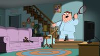 Family Guy – Peters (Bild) Kreativität ist gefragt, als eine Fledermaus ins Haus der Griffins gelangt. Wie wird er sie wieder los?