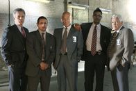 The Closer – L-R: Andy Flynn (Tony Denison), Julio Sanchez (Raymond Cruz), Mike Tao (Michael Paul Chan), David Gabriel (Corey Reynolds), Louie Provenza (G.W. Bailey)