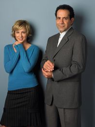 Monk – Natalie Teeger (Traylor Howard), Adrian Monk (Tony Shalhoub)