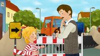 Meine Freundin Conni – Ein Fremder spricht sie an und will sie nach Hause begleiten.