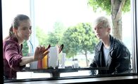 The Gifted – L-R: Twist (Anjelica Bette Felliniin) and Andy Strucker (Percy Hynes White).