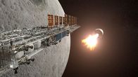Strip the Cosmos - Im Innersten des Universums – Asteroiden könnten Rohstoffe für Raketentreibstoff liefern. Weltraumtankstellen im Mondorbit würden Reisen zum Mars deutlich vereinfachen.