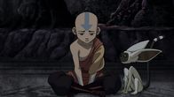 Avatar - Herr der Elemente – L-R: Aang, Momo