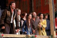 Ritter aus Leidenschaft – Eine starke Fangemeinde: (v.l.n.r.) Prinz Edward (James Purefoy), Zofe Christiana (Bérénice Bejo), Kate (Laura Fraser), John (Christopher Cazenove) und Lady Jocelyn (Shannyn Sossamon) ...