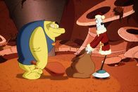 Die Gnarfs – Auf ihrem Planeten sind die Gnarfs stets nur mit einer Sache beschäftigt: Wo gibt es was zu futtern? Als der Roboter Freeman und sein Hunderoboter Russ auf Moppa landen, ändert sich das bisherige Dasein der Gnarfs.