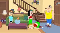 American Dad! – (v.l.n.r.) Steve; Klaus; Hayley; Jeff; Stan
