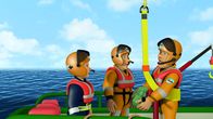 Feuerwehrmann Sam – Feuerwehrmann Sam und Penny haben eine Lösung gefunden, die anderen zu retten.