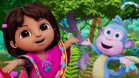 Dora – v.li.: Dora, Boots