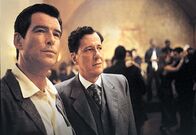Der Schneider von Panama – L-R: Andy Osnard (Pierce Brosnan) und Harry Pendel (Geoffrey Rush).