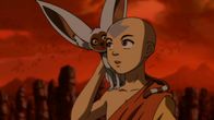 Avatar - Herr der Elemente – L-R: Momo, Aang
