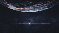Das Universum - Eine Reise durch Raum und Zeit – Astronomen spekulieren, wie der rätselhafte Planet 9 aussehen könnte. Bisher gibt es kein Bild von diesem Himmelskörper.