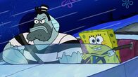 SpongeBob Schwammkopf – L-R: Sticky Fins Whiting, SpongeBob