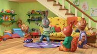 Pip und Posy – Pip ruft zum Tanzwettbewerb auf und die Gang macht begeistert mit.