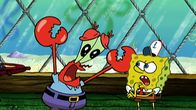 SpongeBob Schwammkopf – L-R: Mr. Krabs, SpongeBob