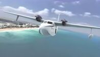 Mayday - Alarm im Cockpit – CGI-BILD: Flug 101 im Flug.(Photo Credit: Cineflix 2009)