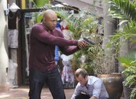 Hawaii Five-0 – Callen und Sam (LL Cool J, l.) stehen Danny (Scott Caan, r.) und seinen Kollegen bei den Ermittlungen in einem neuen Fall bei ...