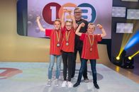 1, 2 oder 3 – Das Rateteam aus Vaduz/Liechtenstein mit Elton.
