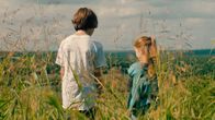 Run With the Hunted – L-R: Young Oscar (Mitchell Paulsen), Young Loux (Madilyn Kellam)