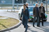 Tatort (Das Erste) – Von links: Nasir (Yasin el Harrouk), Kriminalhauptkommissar Franz Leitmayr (Udo Wachtveitl), Kriminalhauptkommissar Ivo Batic (Miroslav Nemec) und Staatsanwältin Anja Berger (Christina Hecke).
