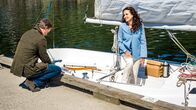 Cedar Cove – l-r: Teryl Rothery (Dylan Neal), Olivia Lockhart (Andie MacDowell)