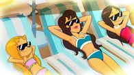 Power Sisters – Mama Sandrine freut sich mit Wendy und Marine auf ihr Sabbatjahr! Chillig und sonnig, so soll es werden!