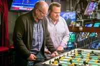 Modern Family – Ed O'Neill (Jay Pritchett), Eric Stonestreet (Cameron Tucker).