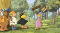 Der kleine Rabe Socke – So gut jonglieren wie Löffel kann keiner.