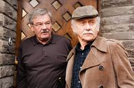 Rentnercops – Edwin (Tilo Prückner, r.) und Günter (Wolfgang Winkler, l.) wundern sich über Boses Doppelleben - hatte er wirklich drei Geliebte?