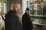 The Strain – On left: Ephraim Goodweather (Corey Stoll) and on right Abraham Setrakian (David Bradley).