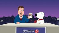Family Guy – Tom Tucker (l.); Brian Griffin (r.)
