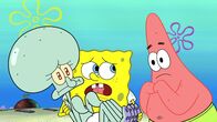 SpongeBob Schwammkopf – L-R: Squidward, SpongeBob, Patrick
