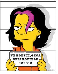 Die Simpsons – Nur für Gina organisiert Bart ein Familienessen im Gefängnis ...