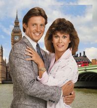 Agentin mit Herz – Lee Stetson (Bruce Boxleitner, l.); Amanda King (Kate Jackson, r.)