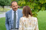 Sturm der Liebe – Markus (Timo Ben Schöfer, l.) sagt Katja (Isabell Stern, r.) die Wahrheit und gibt das Geheimnis um Vincent preis.