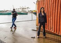 Hawaii Five-0 – Lincoln Cole (Lance Gross, l.); Daiyu Mei (Eugenia Yuan, r.)