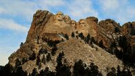 Project Impossible – Die Witterung hat ihre Spuren auf dem Mount-Rushmore-Denkmal hinterlassen.