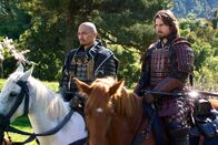 Last Samurai – Moritsugu Katsumoto (Ken Watanabe), Nathan Algren (Tom Cruise, r.)