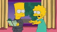 Die Simpsons – Bart (l.); Lisa (r.)