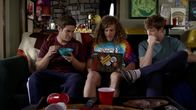 Workaholics – L-R: Adam DeMamp (Adam Devine), Blake Henderson (Blake Anderson), Anders Holmvik (Anders Holm)